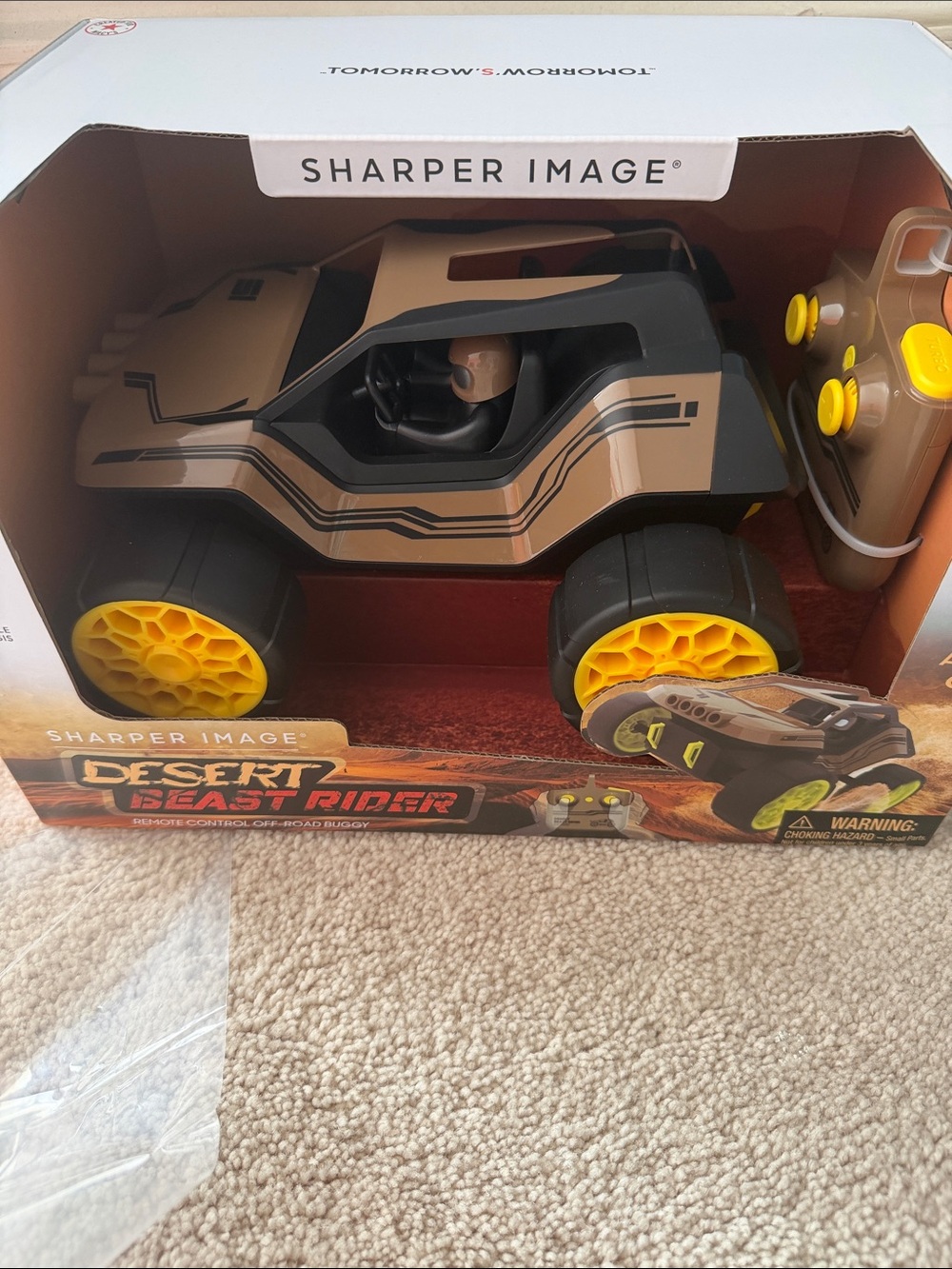 Sharper Image Desert Beast Rider RC Car - Black & Yellow